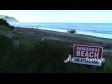 Dangerous Beach Sign 2858